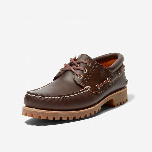 Authentic Handsewn Boat Shoe - Brown