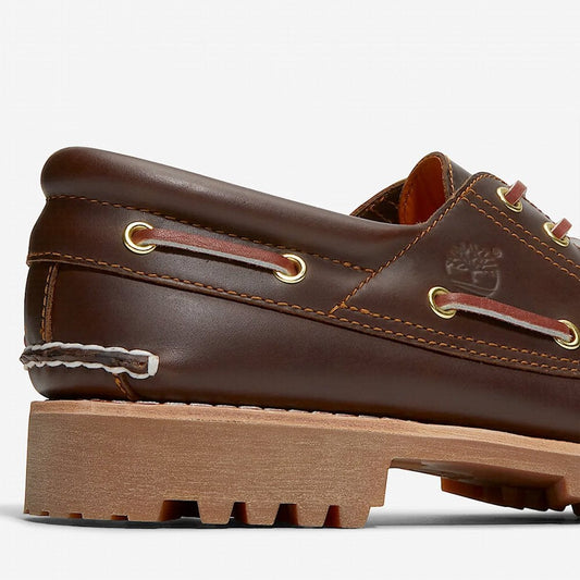 Authentic Handsewn Boat Shoe - Brown