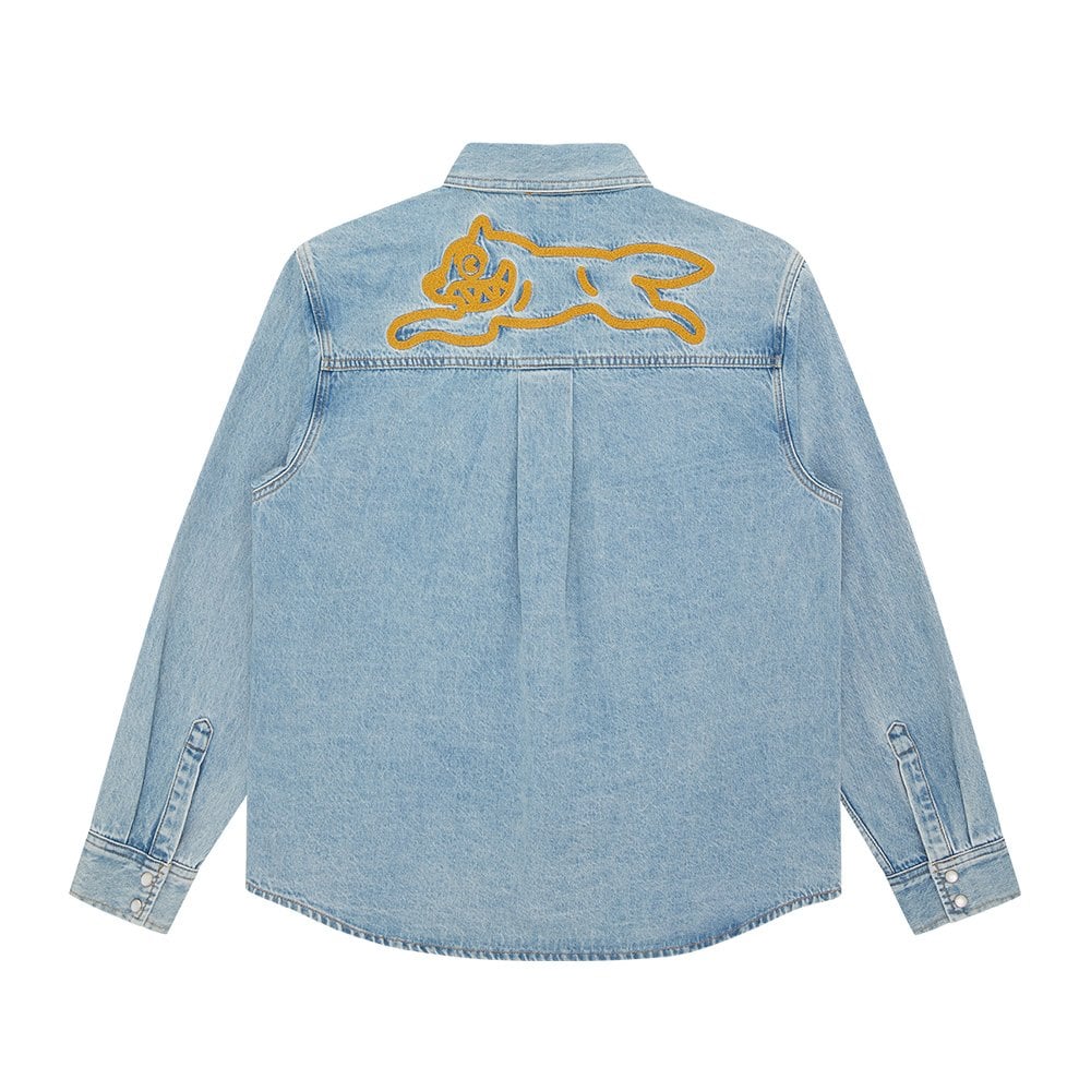 Chainstitch Light Wash Denim Shirt