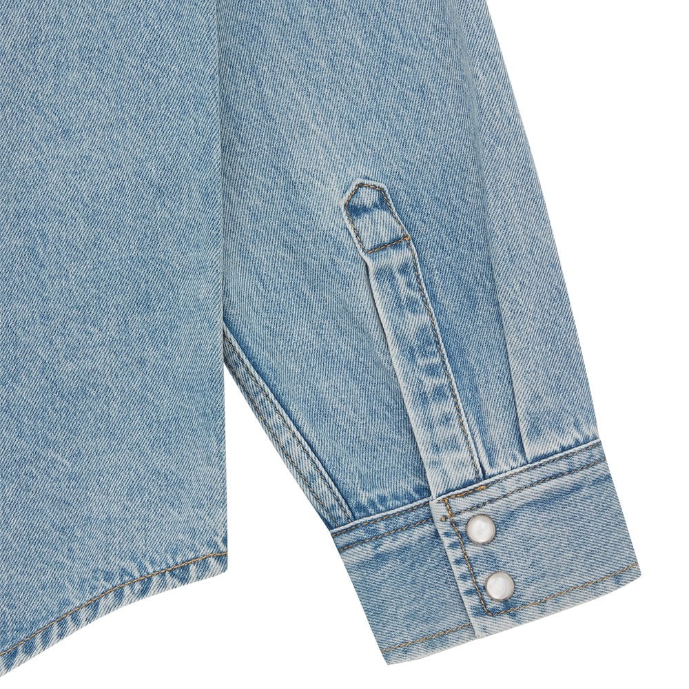 Chainstitch Light Wash Denim Shirt