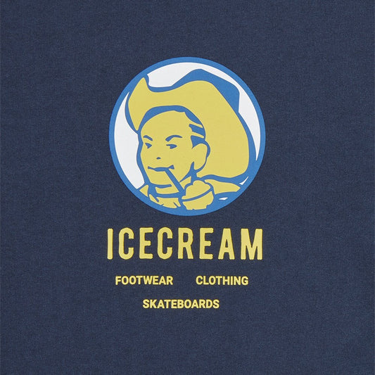 Icecream Cowboy T-shirt - Navy