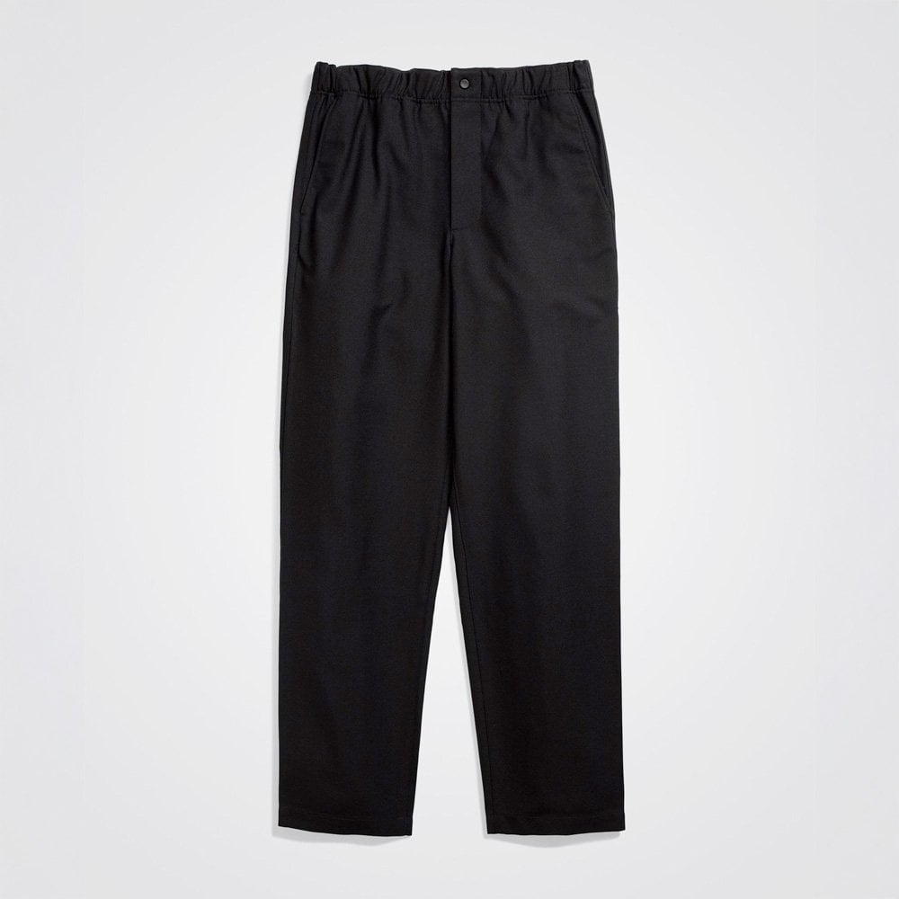 Ezra Relaxed Cotton Wool Twill Trousers