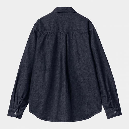 Harvey Shirt Jac - Blue Rinsed