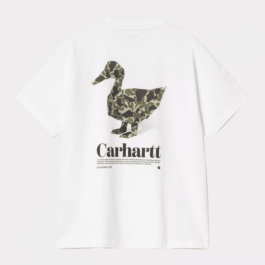 S/s Fold Duck T-shirt - White
