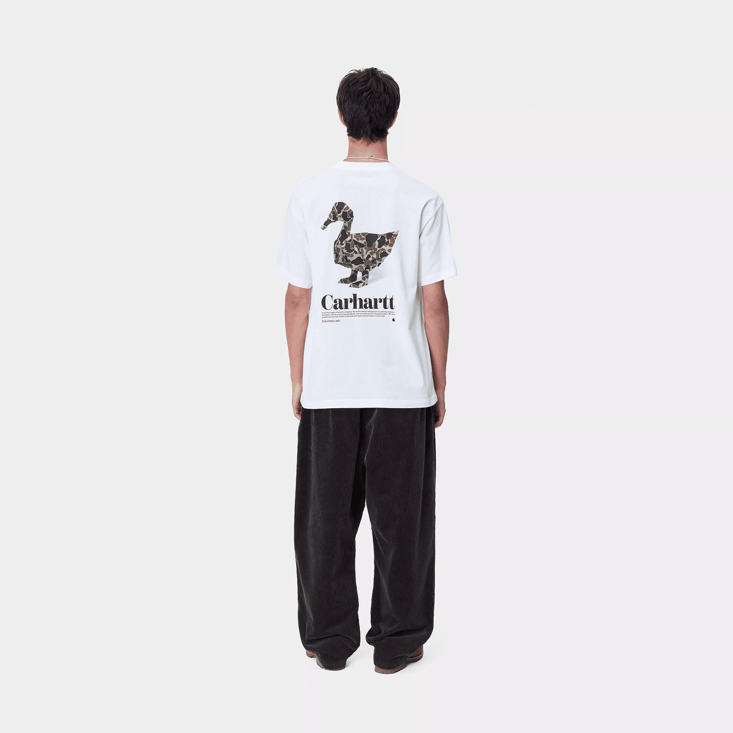 S/s Fold Duck T-shirt - White