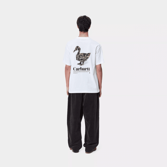 S/s Fold Duck T-shirt - White