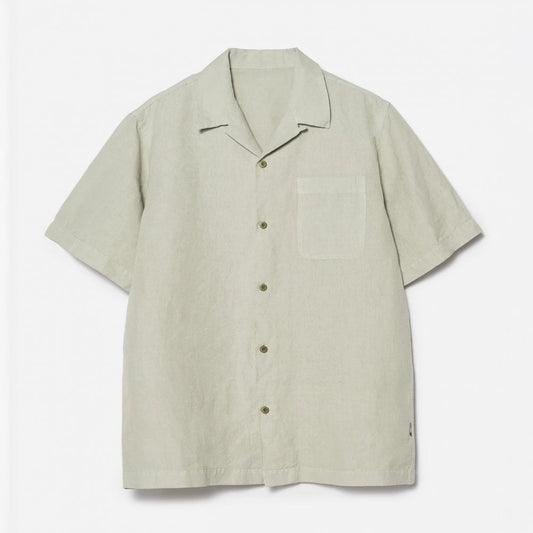5211 Hemp Camp Collar Shirt - Sage