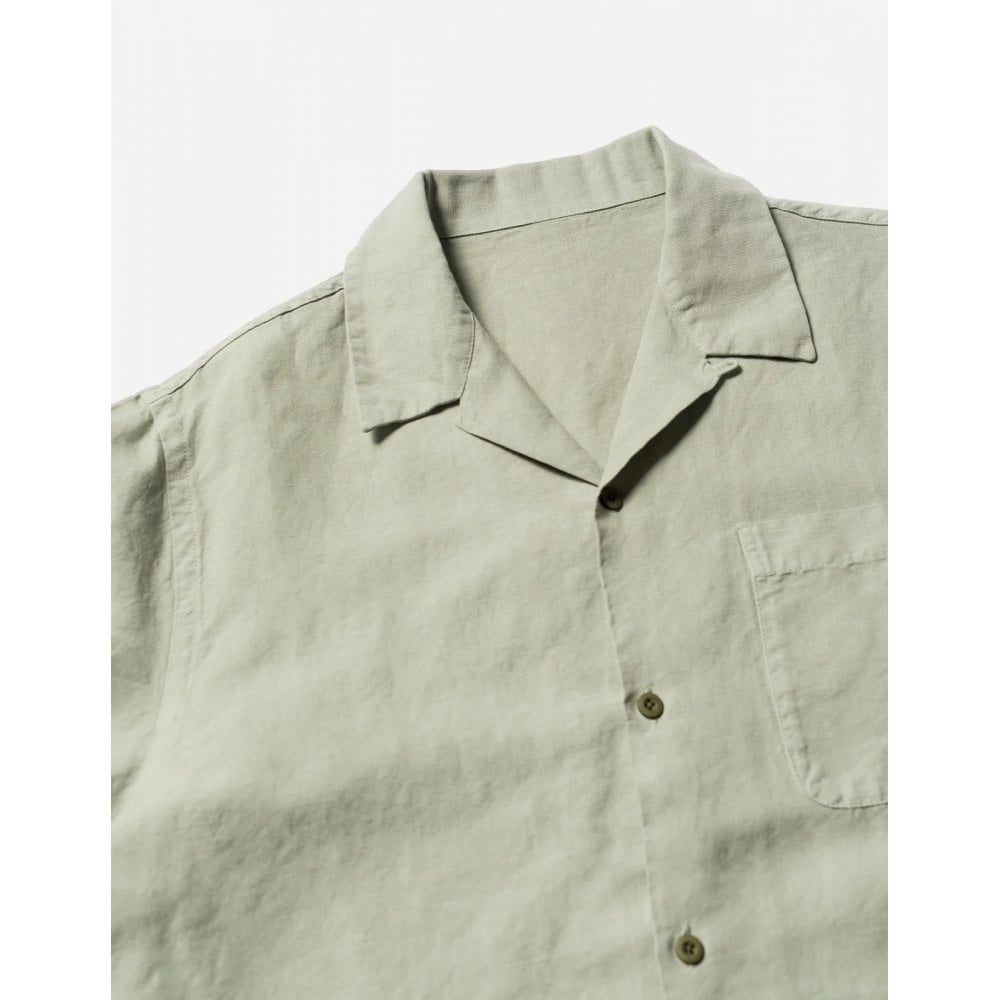 5211 Hemp Camp Collar Shirt - Sage
