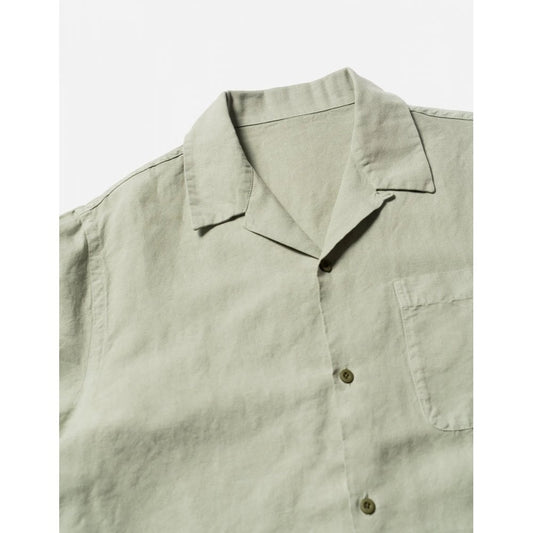 5211 Hemp Camp Collar Shirt - Sage