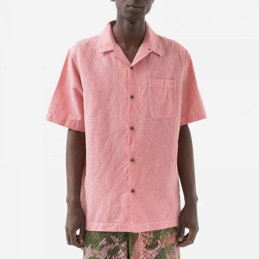 5211 Hemp Camp Collar Shirt - Pink