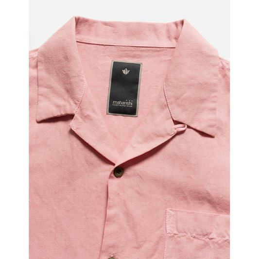 5211 Hemp Camp Collar Shirt - Pink