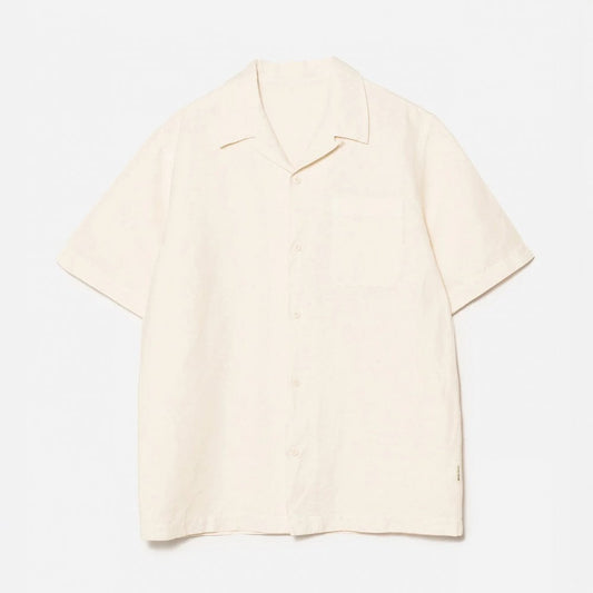 5211 Hemp Camp Collar Shirt - Ecru