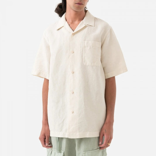 5211 Hemp Camp Collar Shirt - Ecru