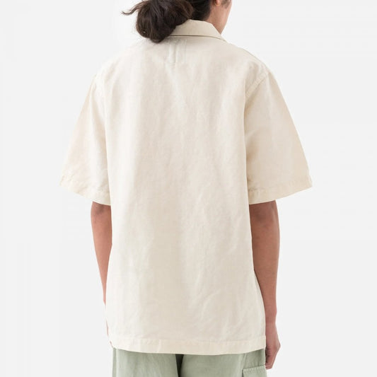 5211 Hemp Camp Collar Shirt - Ecru