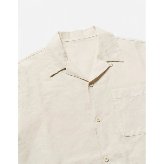 5211 Hemp Camp Collar Shirt - Ecru