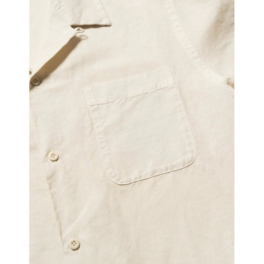 5211 Hemp Camp Collar Shirt - Ecru