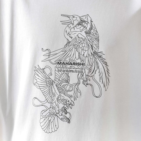 1491 Crow & Heron Miltype T-shirt