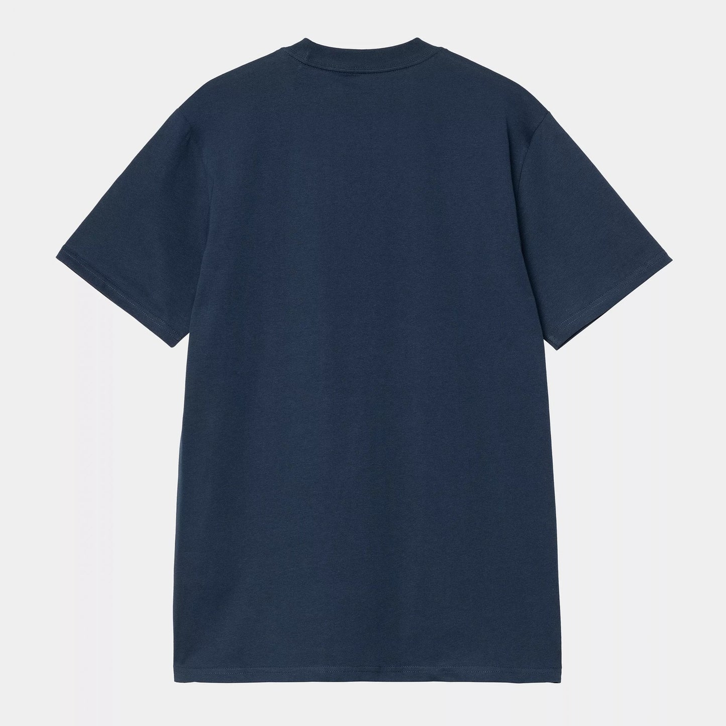 S/s Script T-shirt - Ink / Air Yellow