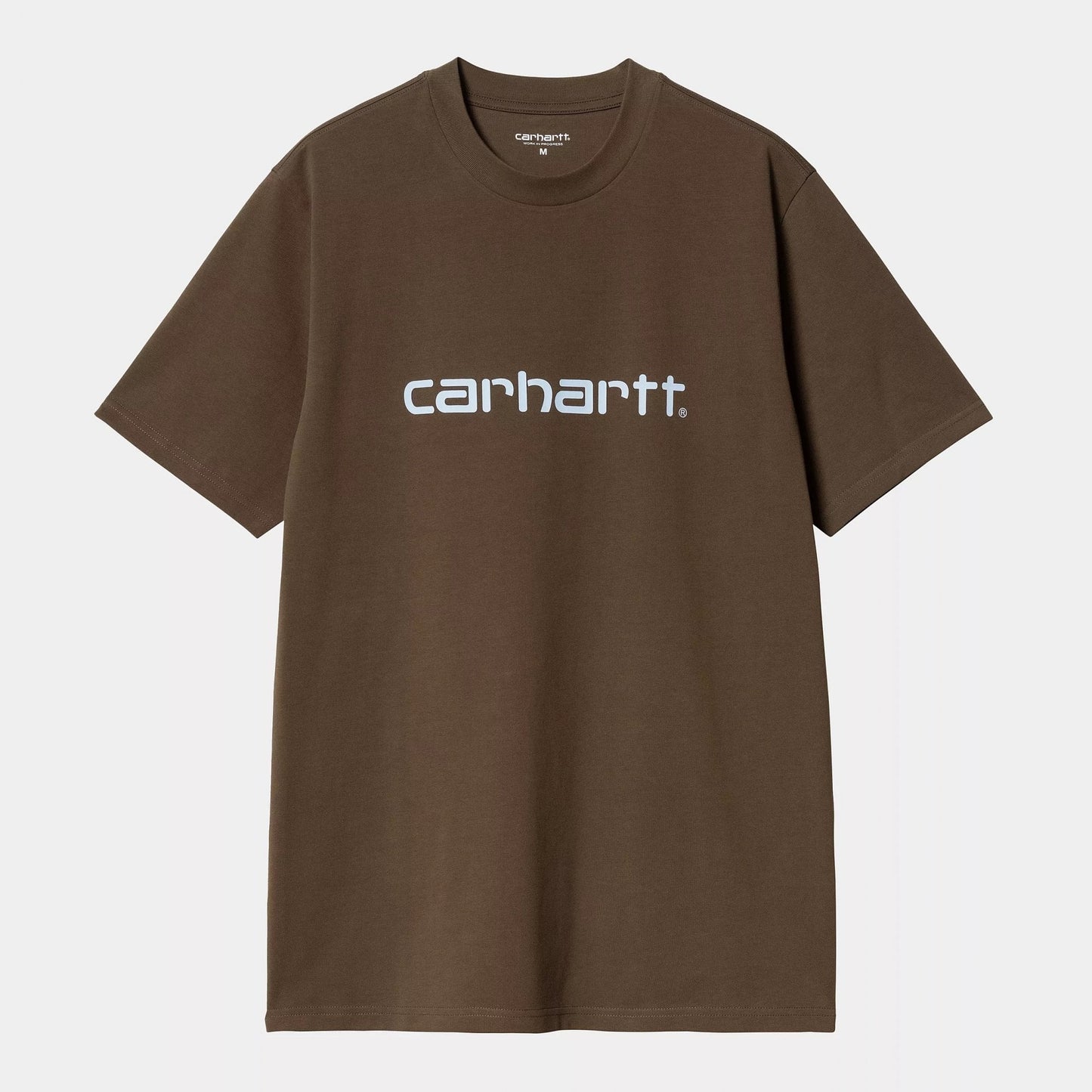 S/s Script T-shirt - Liberica / Air Sky