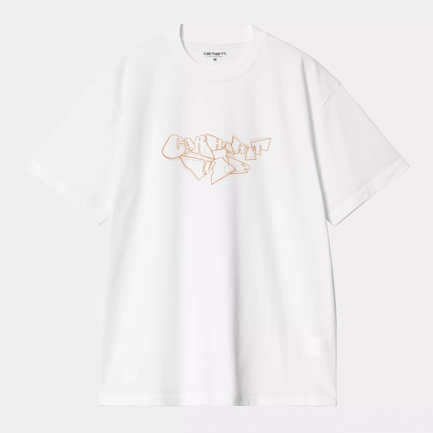 S/s Screwed Up Script T-shirt - White