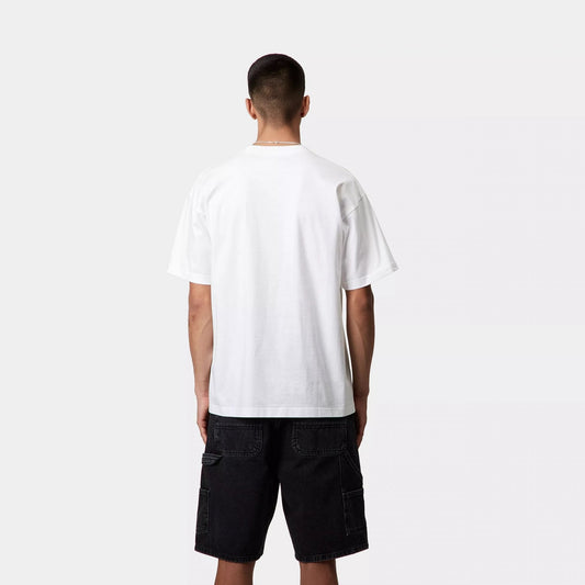 S/s Screwed Up Script T-shirt - White