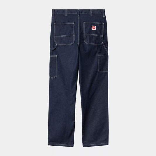 Single Knee Pant - Blue Rinsed