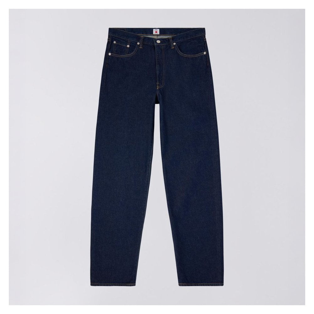 Loose Fit Kaihara Openend Denim 12.5oz - Blue Rinsed