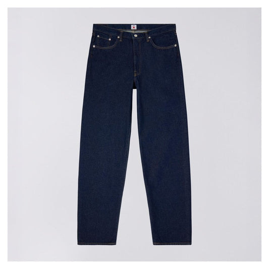 Loose Fit Kaihara Openend Denim 12.5oz - Blue Rinsed