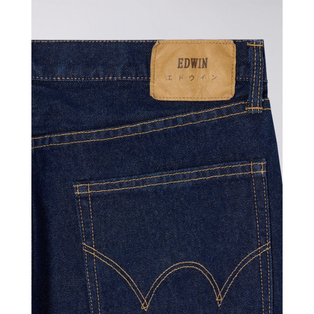 Loose Fit Kaihara Openend Denim 12.5oz - Blue Rinsed