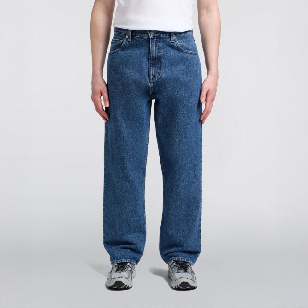 Matrix Pant - Blue - mid marble wash