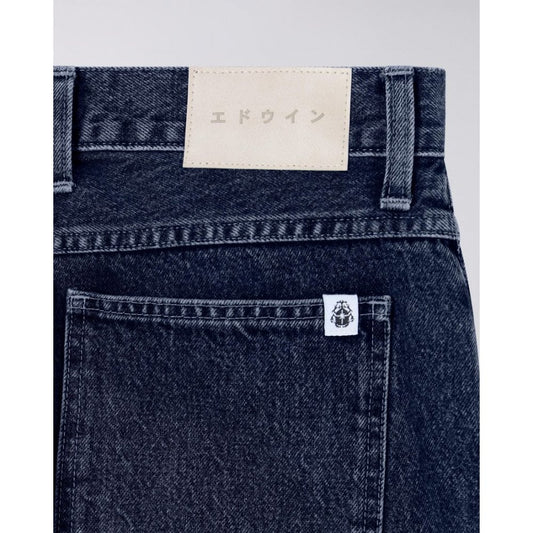 Matrix Pant - Blue - dark marble wash