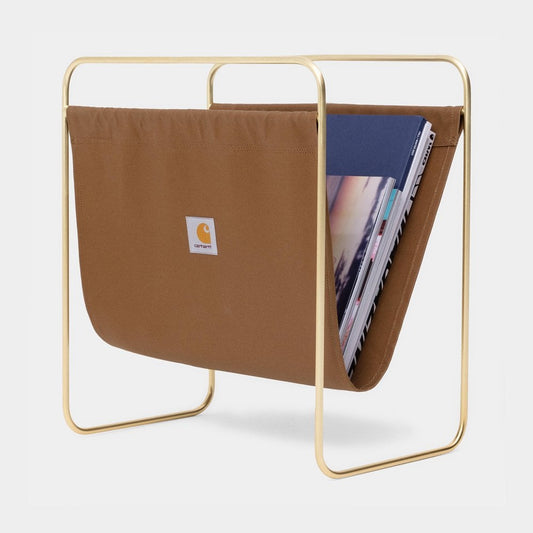 Canvas Magazine Stand, Hamilton Brown
