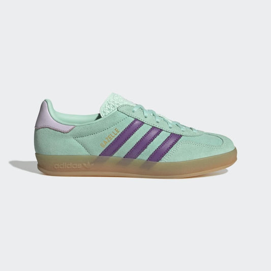 Women's Gazelle Indoor - Clear Mint / Active Purple / Ice Lavender