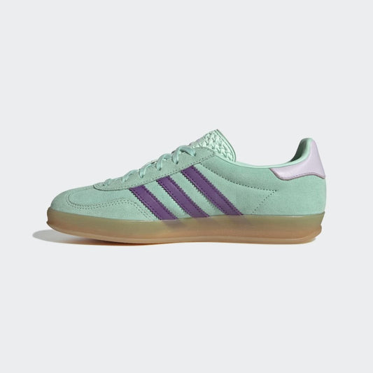 Women's Gazelle Indoor - Clear Mint / Active Purple / Ice Lavender