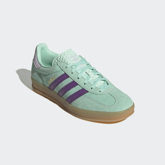 Women's Gazelle Indoor - Clear Mint / Active Purple / Ice Lavender