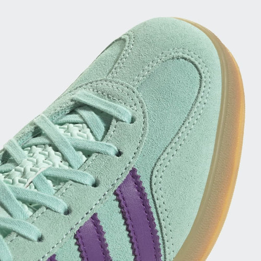 Women's Gazelle Indoor - Clear Mint / Active Purple / Ice Lavender