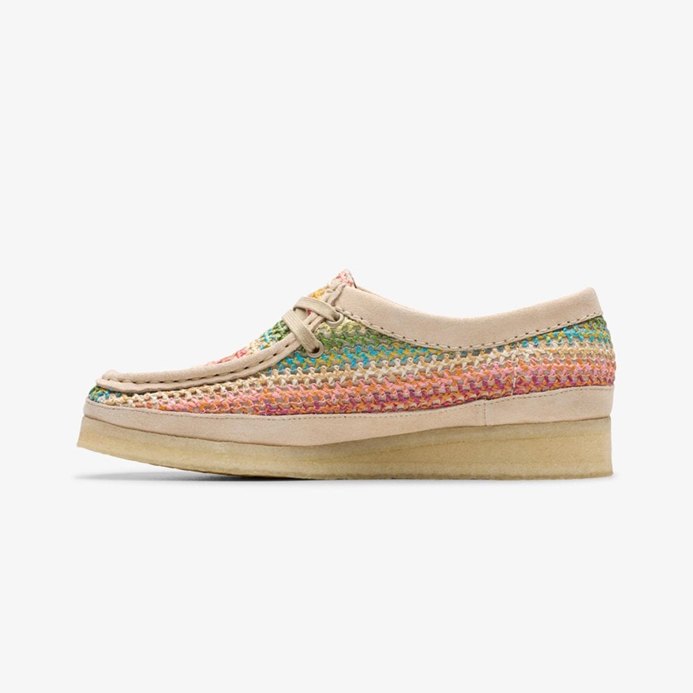 Women's Wallabee - Multicolour Raffia