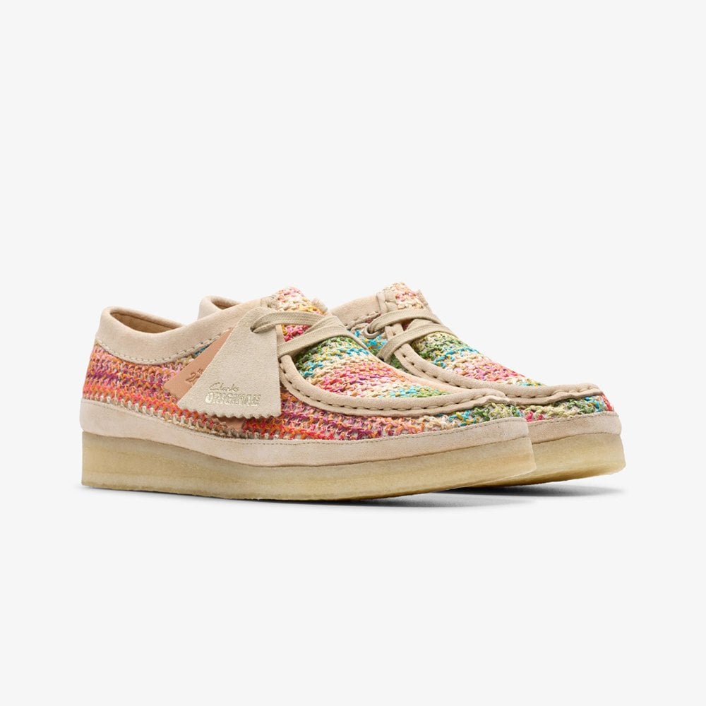 Women's Wallabee - Multicolour Raffia