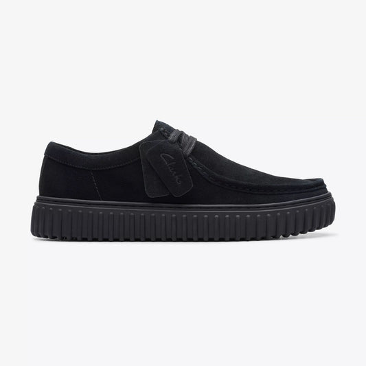 Torhill Lo Black Suede