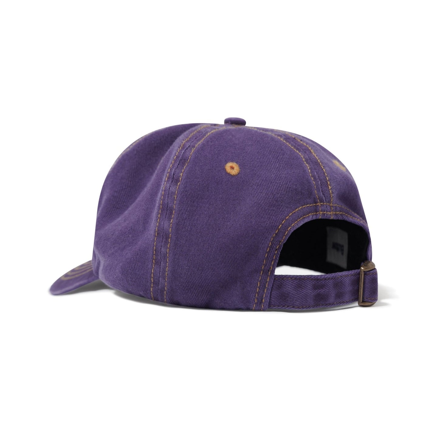 Rounded Logo 6 Panel Cap - Purple