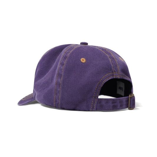 Rounded Logo 6 Panel Cap - Purple
