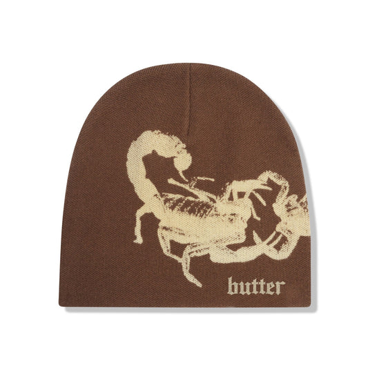 Scorpion Beanie - Brown