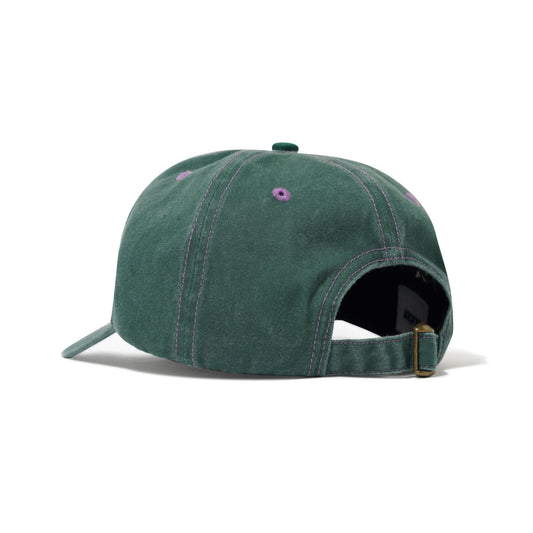 Rounded Logo 6 Panel Cap - Forest