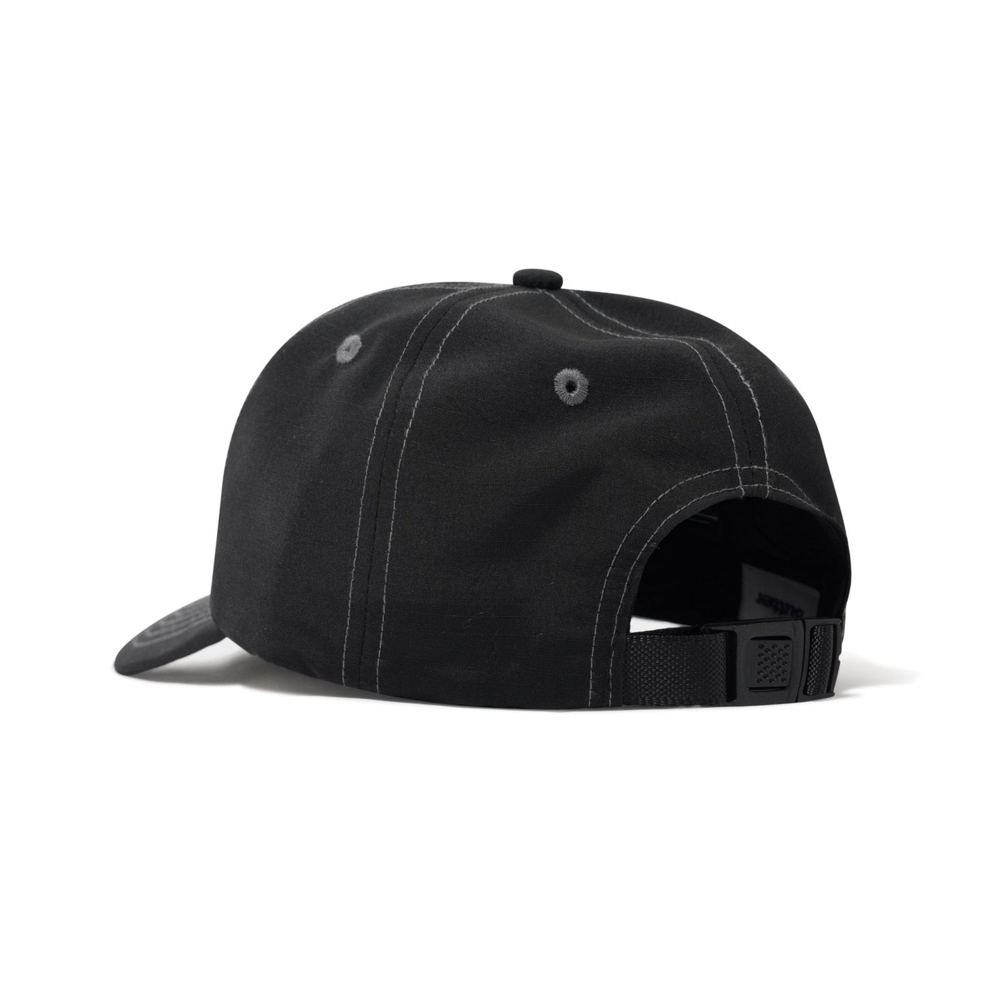 Alpine 6 Panel Cap - Black