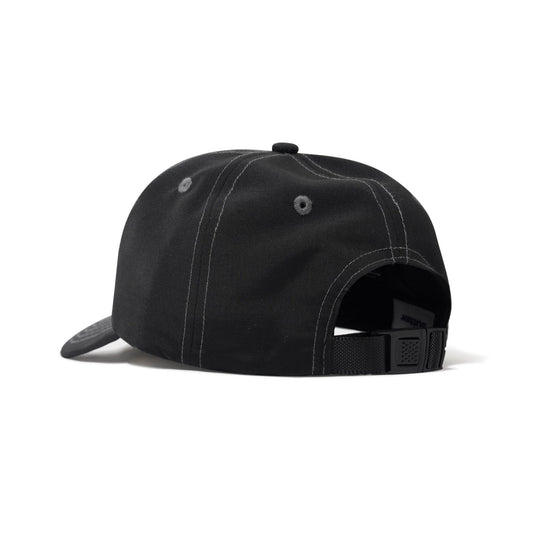 Alpine 6 Panel Cap - Black