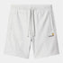 American Script Sweat Short Ash Heather