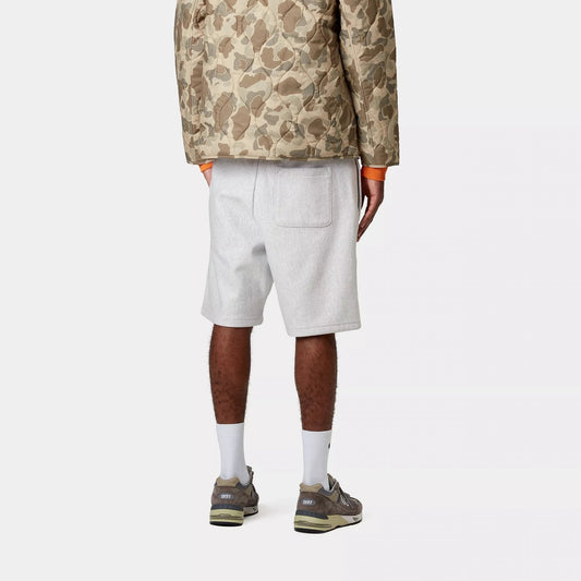 American Script Sweat Short Ash Heather
