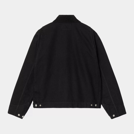 Women's W' OG Detroit Jacket - Black/Black (rinsed)