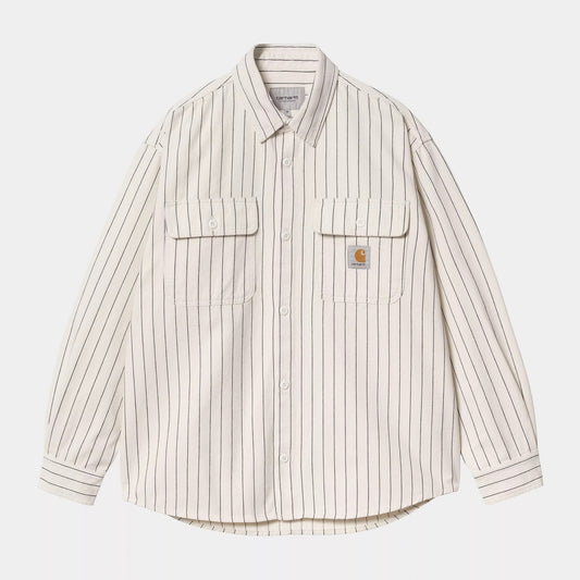 Hendry Shirt Jac Seaton Stripe, Wax / Dark Navy Rinsed