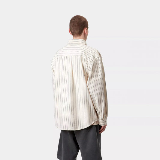 Hendry Shirt Jac Seaton Stripe, Wax / Dark Navy Rinsed